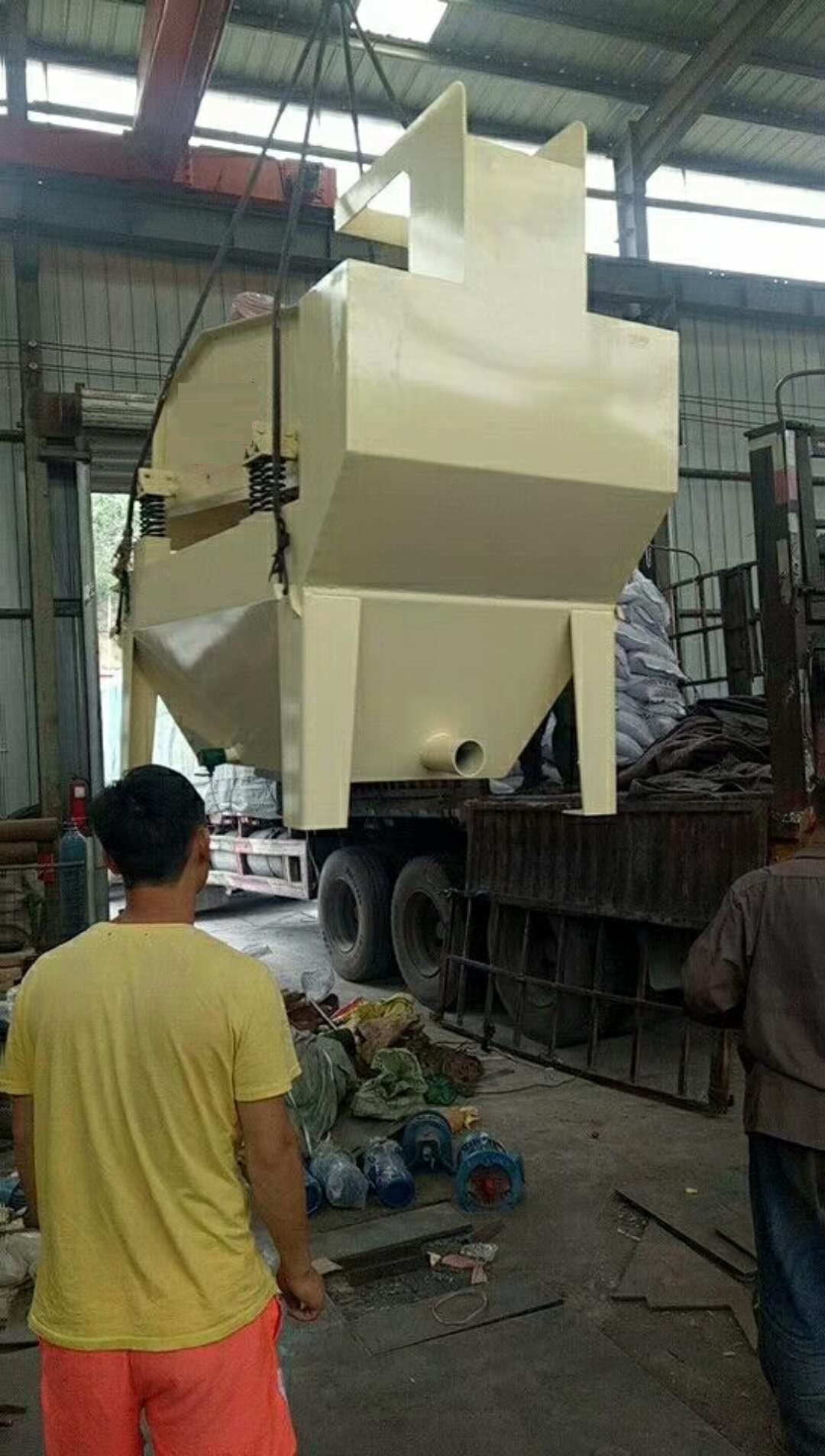 發(fā)往甘肅白銀350細(xì)砂回收機(jī)